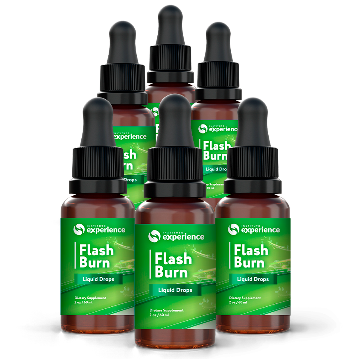 6 Bottles Flash Burn